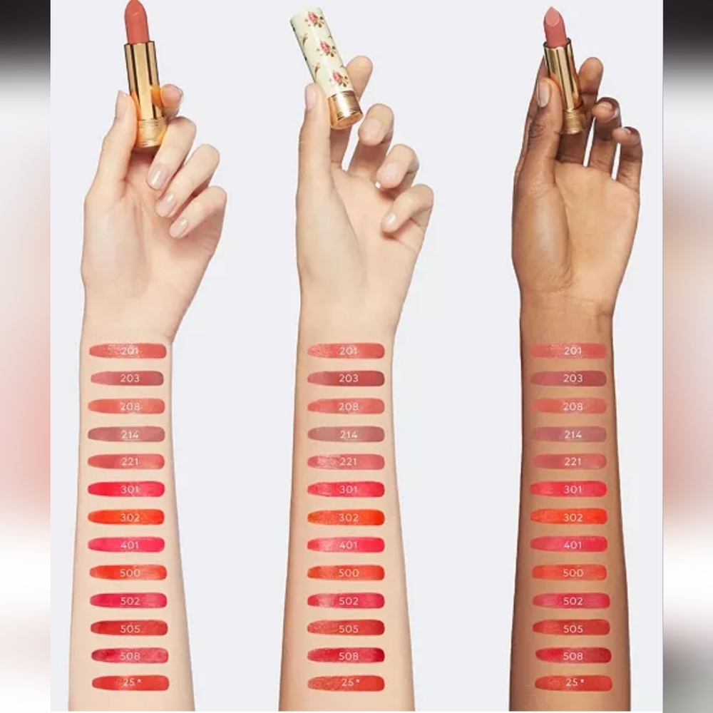 Gucci Rouge à Lèvres Lipstick - 25* Goldie Red NWOB - Picture 5 of 5